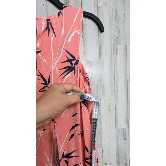 Banana Republic Tropical Dress Women's 12 NWT Beach Vacation Lightweight - Picture 12 of 13